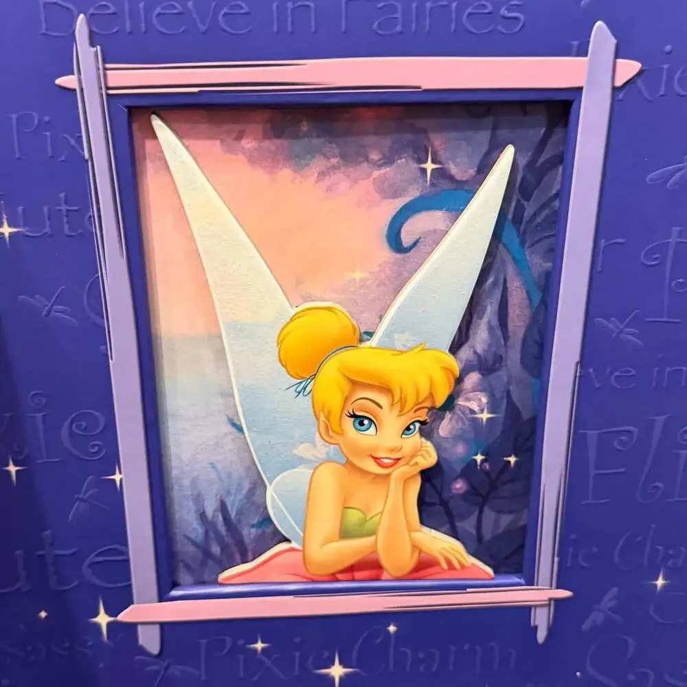 Sandy Lion Disney Tinker Bell Fairies Scrapbook Album 10 Pages 12x12
